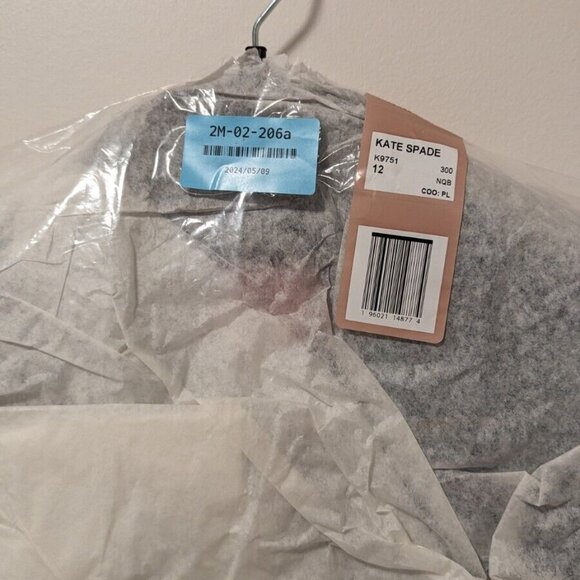 SIZE 12 Kate Spade Greenhouse Plaid Blazer, NWTS - Picture 2 of 4